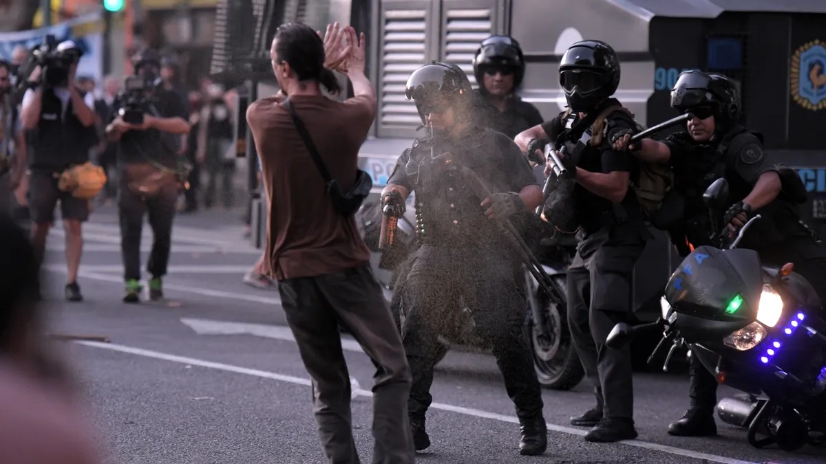 35 personas fueron detenidas por las fuerzas policiales federales y de la Ciudad de Buenos Aires.