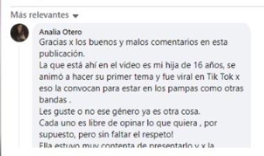 comentario fb