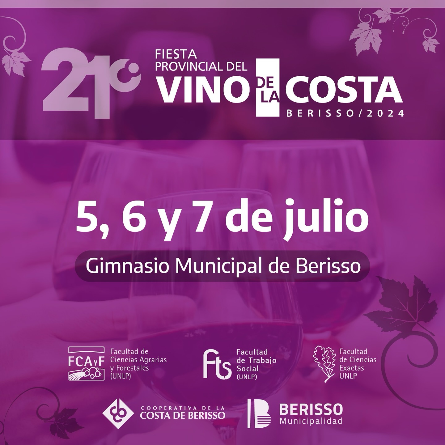 fiesta del vino de la costa en berisso