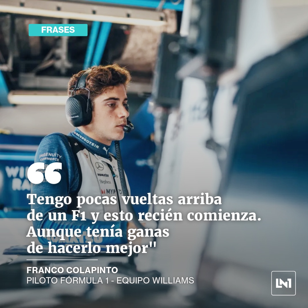 Franco Colapinto - Qualy Gran Premio de Italia - Tenía ganas de hacerlo mejor.