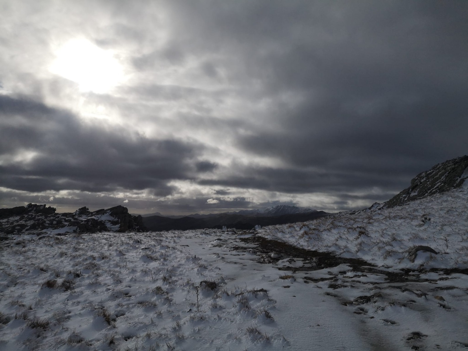 nieve cerro tres picos