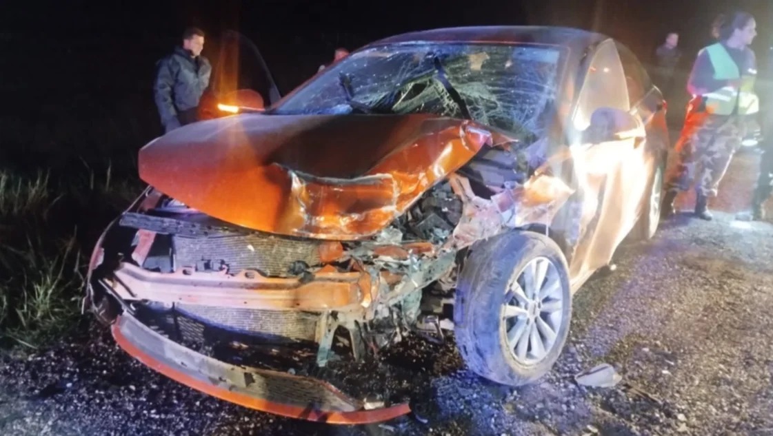 Choque fatal sobre la Ruta 3: Hay un fallecido y tres personas en ...