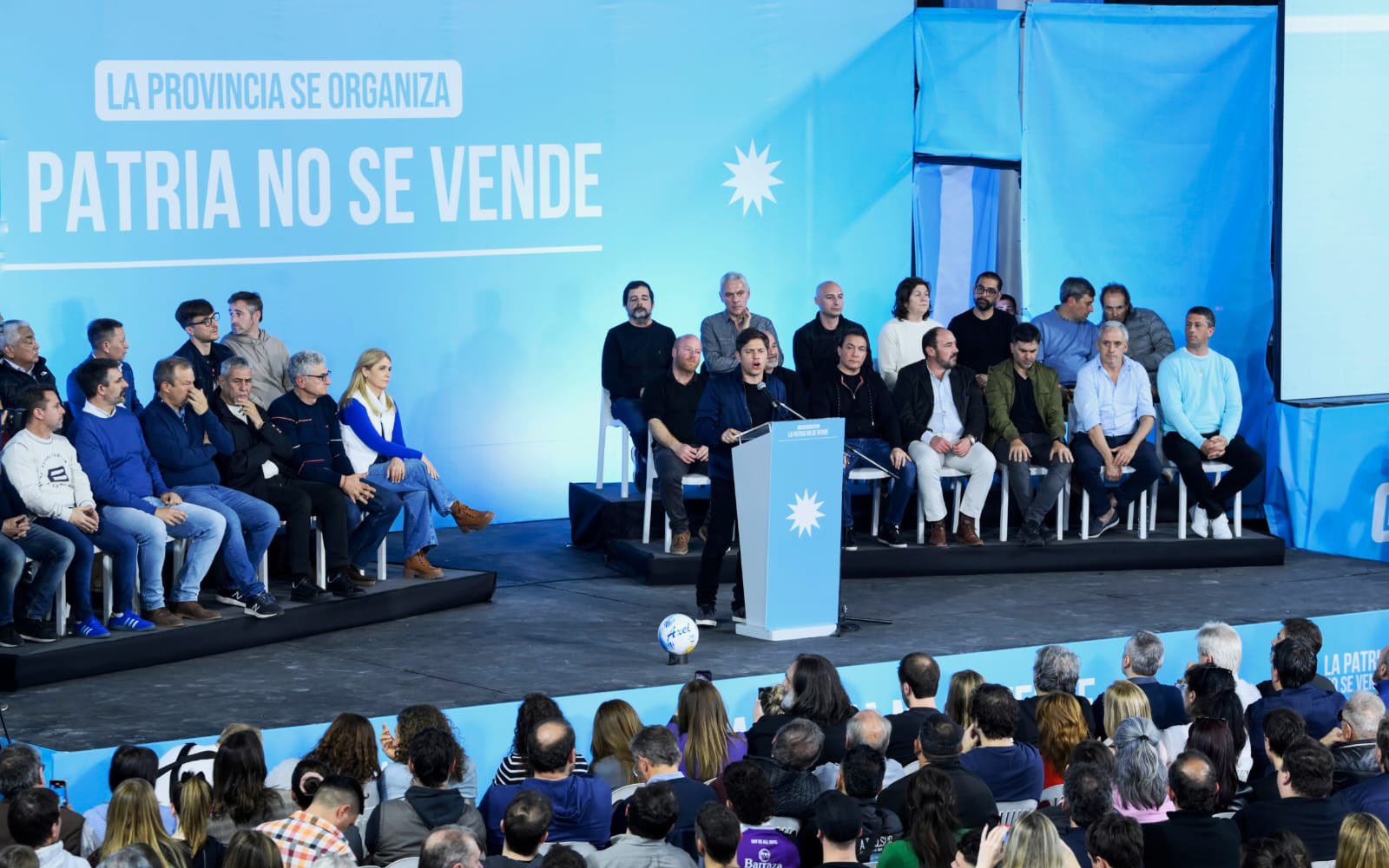 "El gobierno de Milei es una estafa", dijo Kicillof en Mar Chiquita: "A Bullrich, Caputo y Sturzenegger nadie los votó"