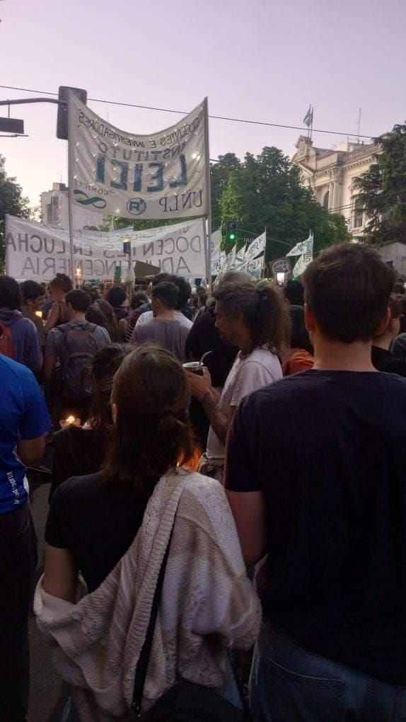 Marcha de las Antorchas UNLP.