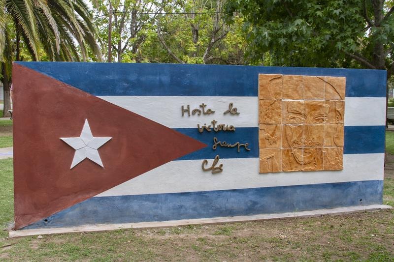 mural en homenaje el Che Guevara