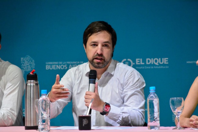 Nicolás Kreplak, ministro de Salud bonaerense.