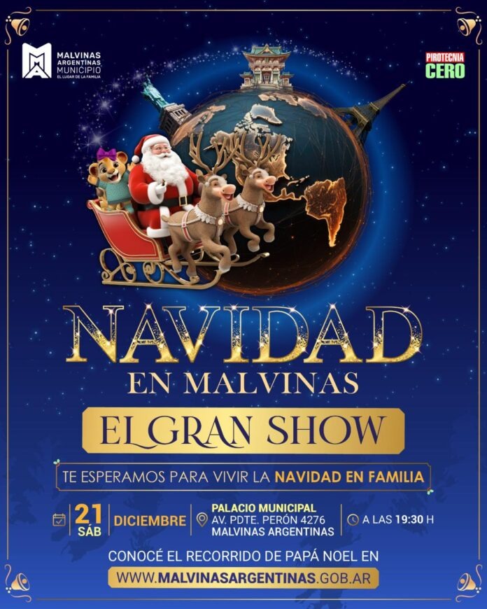 Navidad en Malvinas Argentinas.