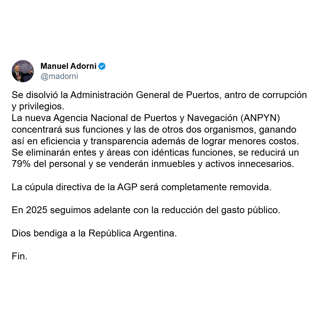 Adorni puertos