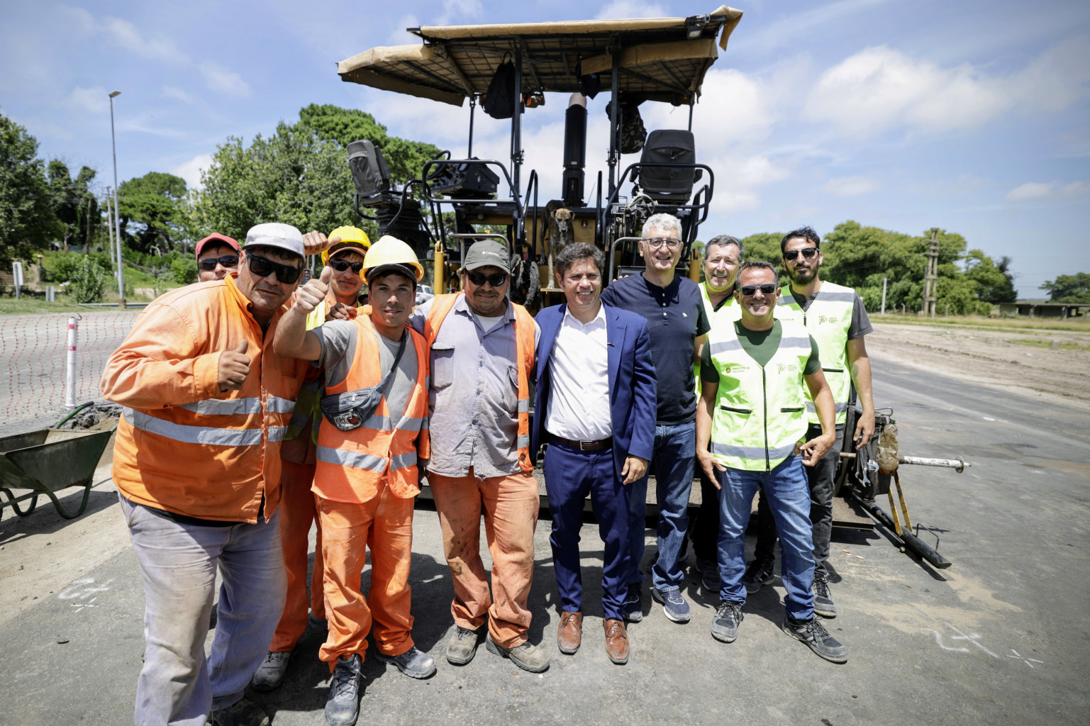 Kicillof en ruta 11