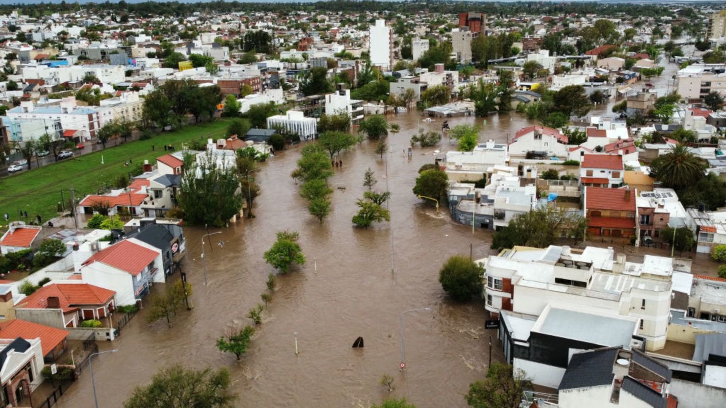 Temporal en Bahía Blanca