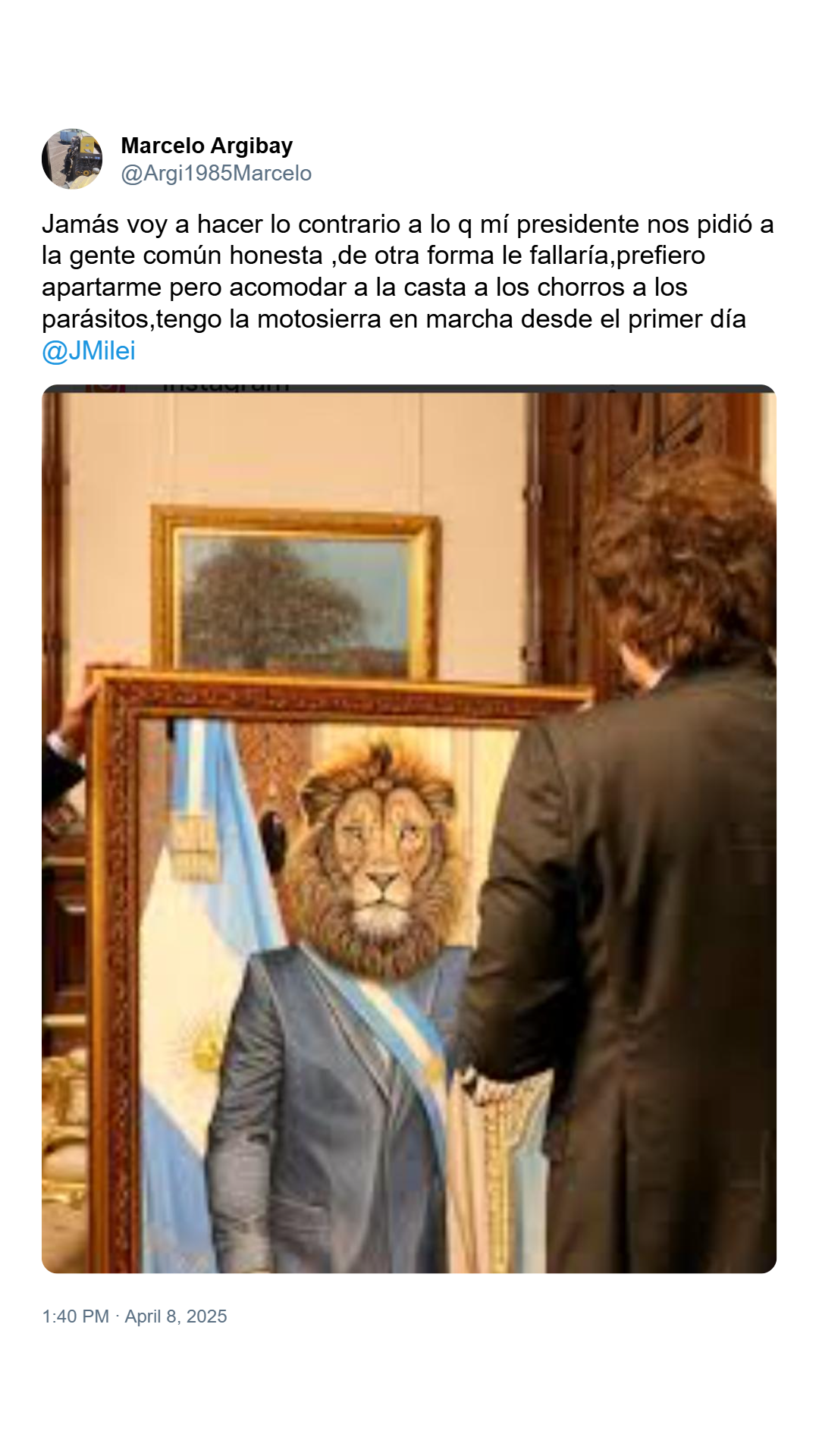 Marcelo Argibay LLA x