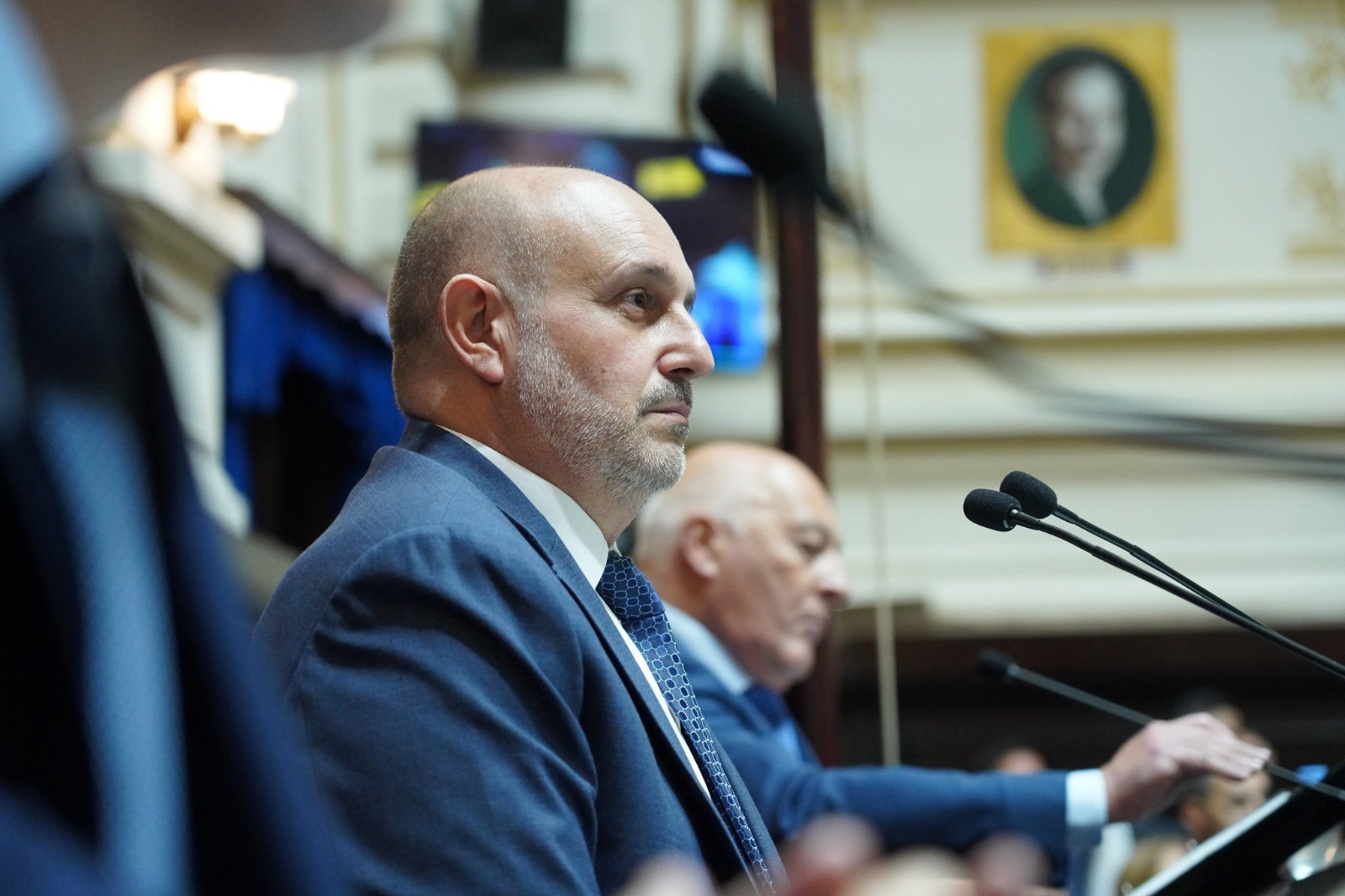 Alexis Guerrera, presidente de la Cámara de Diputados bonaerense.