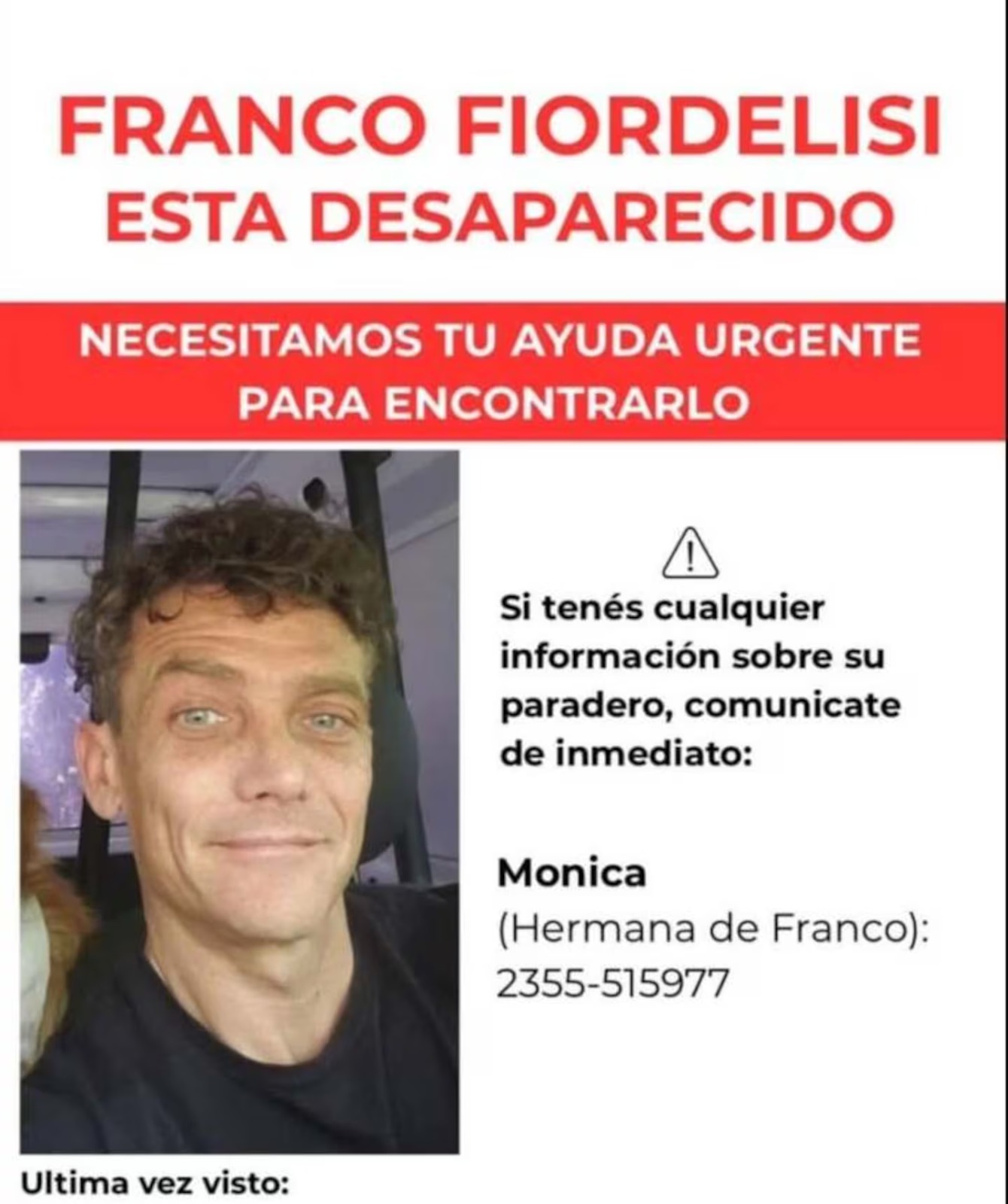 desaparecido Lincoln cartel