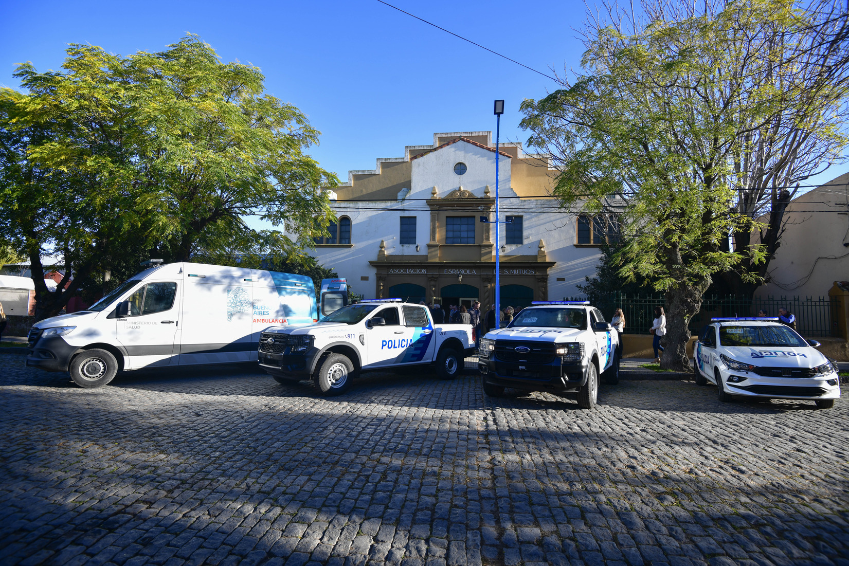 Dorrego policía ambulancia