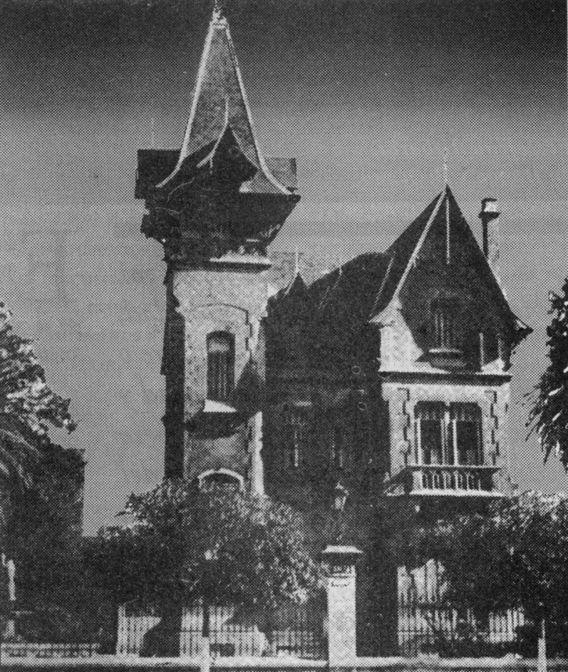 El “Chalet Gil”, primera sede de la Escuela Municipal de Arte Nativo. FOTO: IAHM.