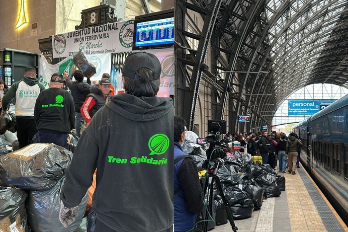 El Tren Solidario llegó a Zárate y Campana cargado de ayuda y emoción ...