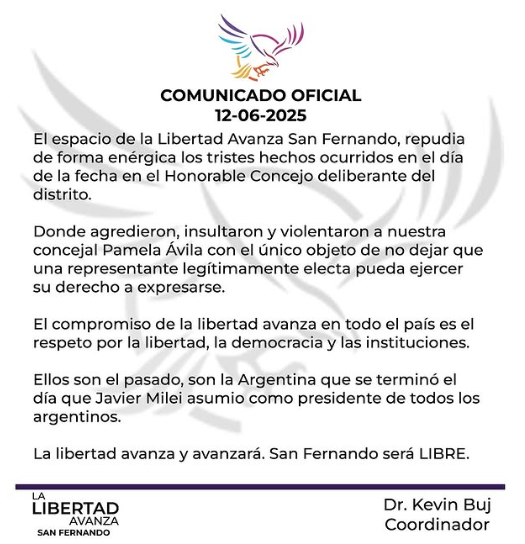 comunicado LLA