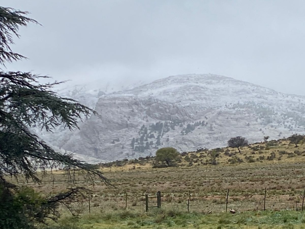 sierra de la ventana nieve