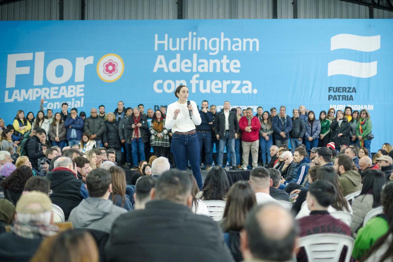 flor lampreabe concejal hurlingham fuerza patria - 1