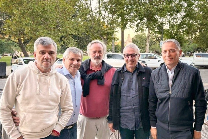 Gray se reunió con Britos, Zamora, Zabaleta, de la Torre y referentes políticos de la cuarta sección electoral en mayo de este año.
