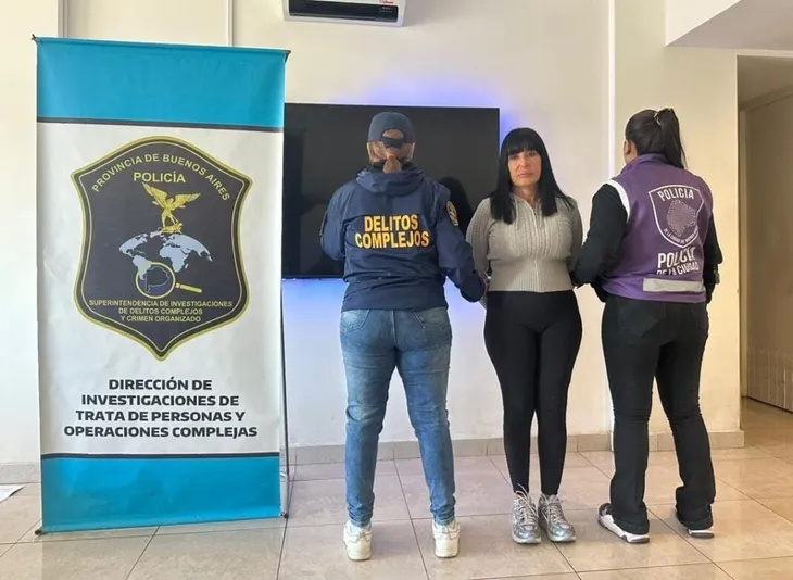 Elizabeth Rodrigo detenida
