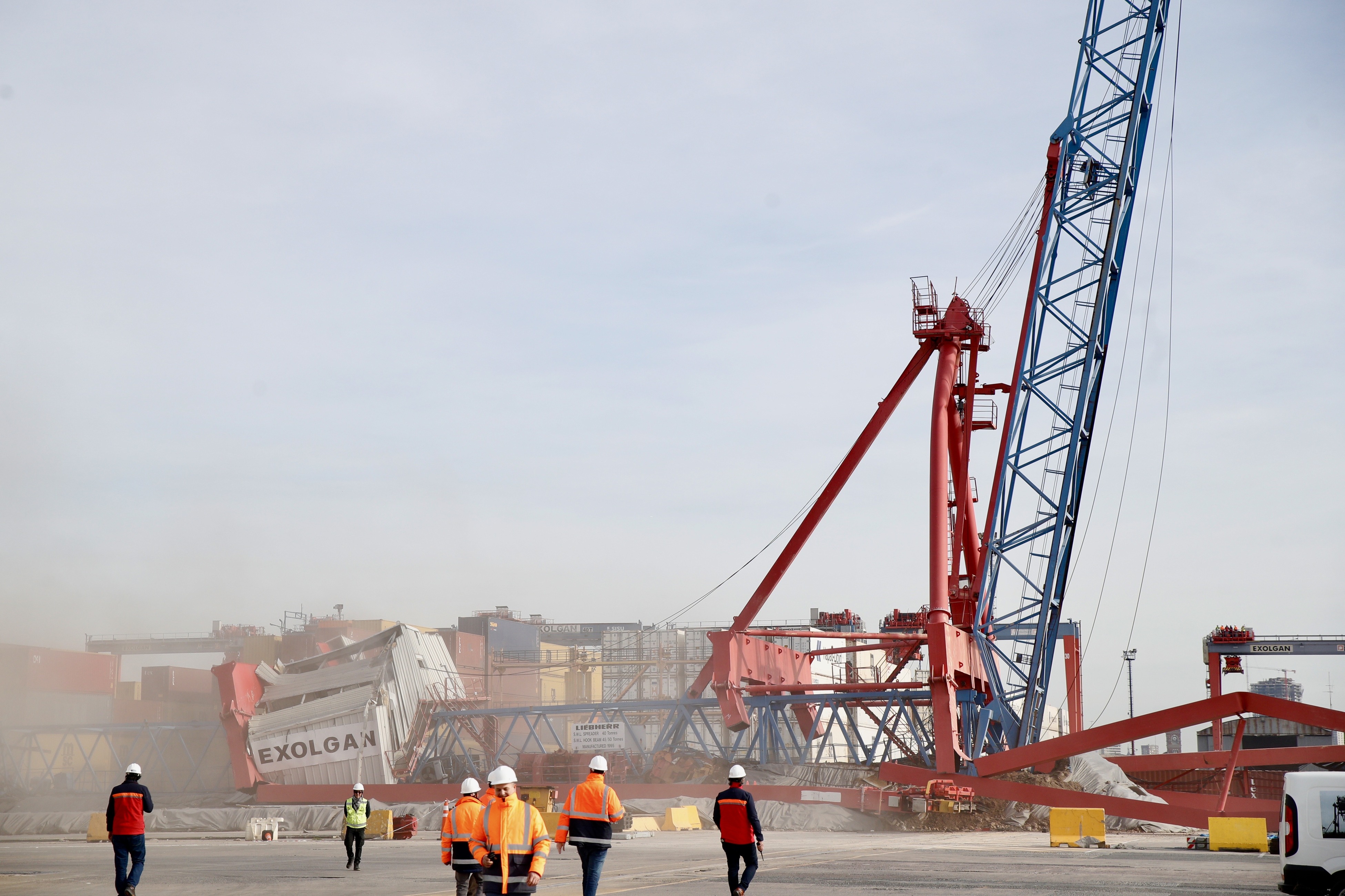 muelle demolido dock sud