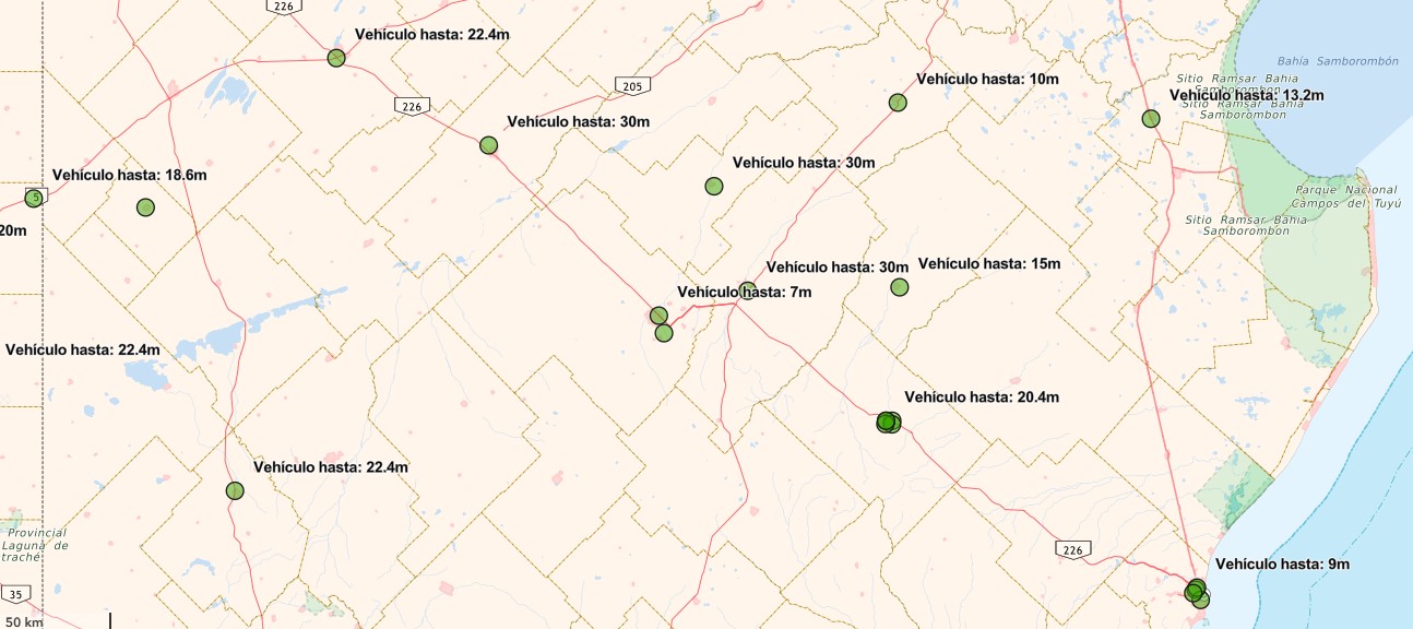 Estaciones GNC transporte pesado