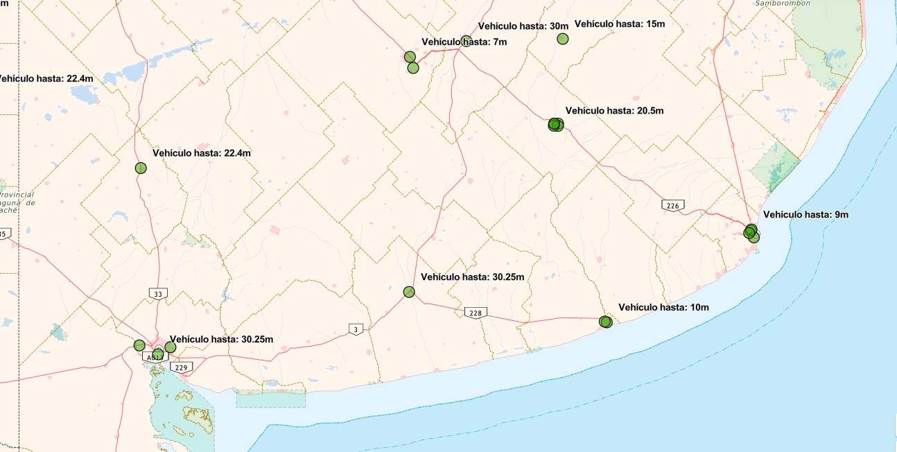 Estaciones GNC transporte pesado