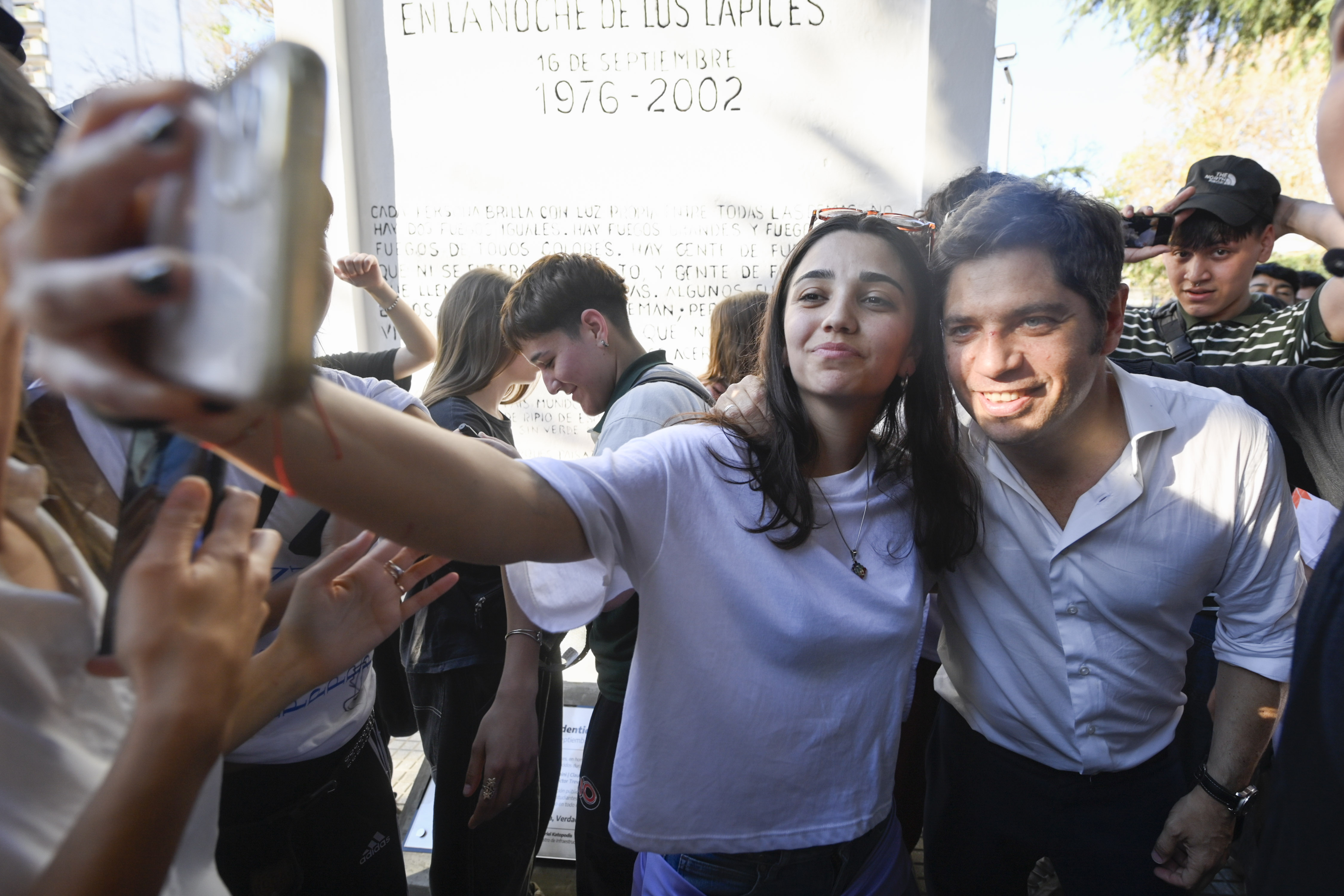 kicillof marcha la noche de los lapices - 2