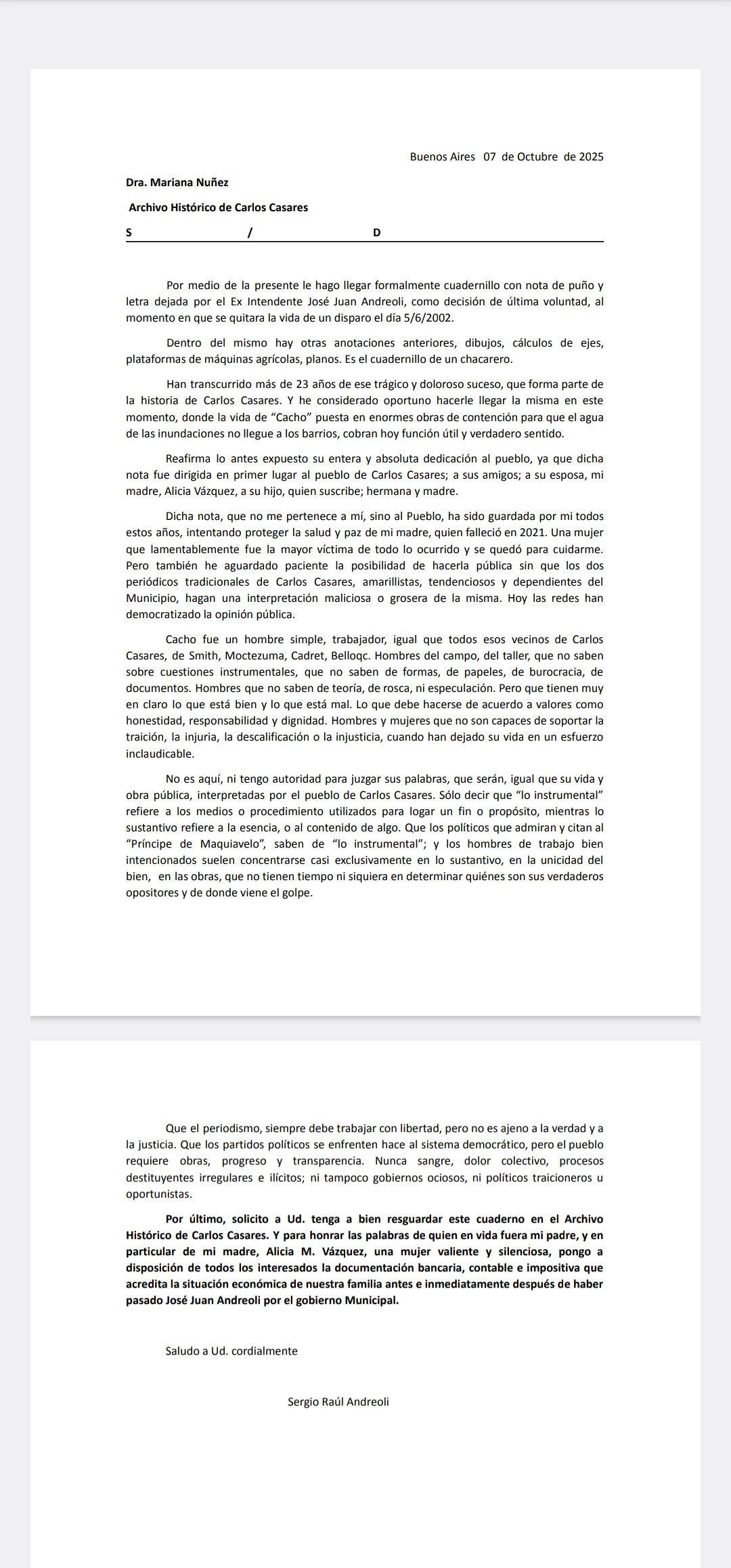 josé andreoli ex intendente casares - 1