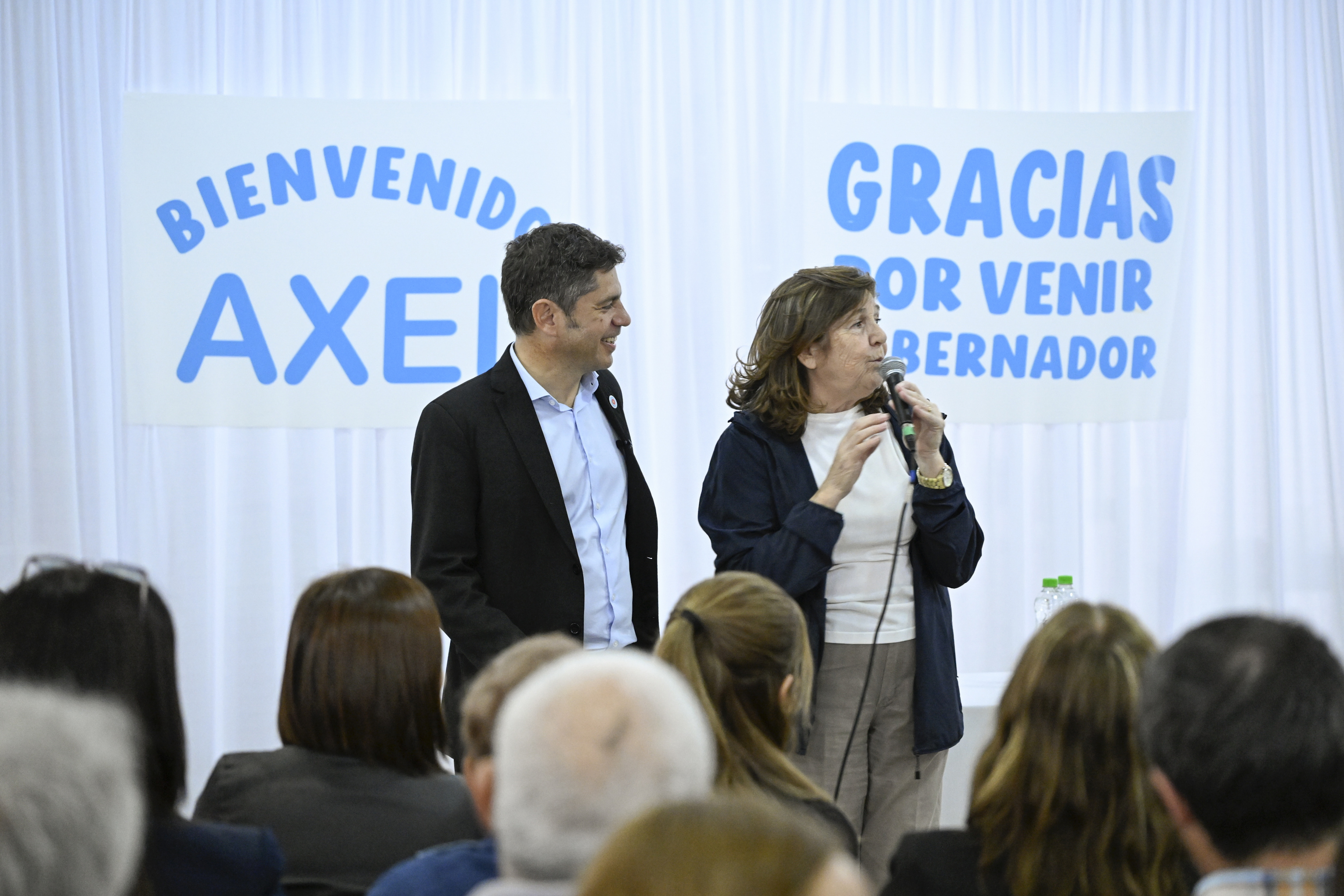 Kicillof con Gianini - Tejedor