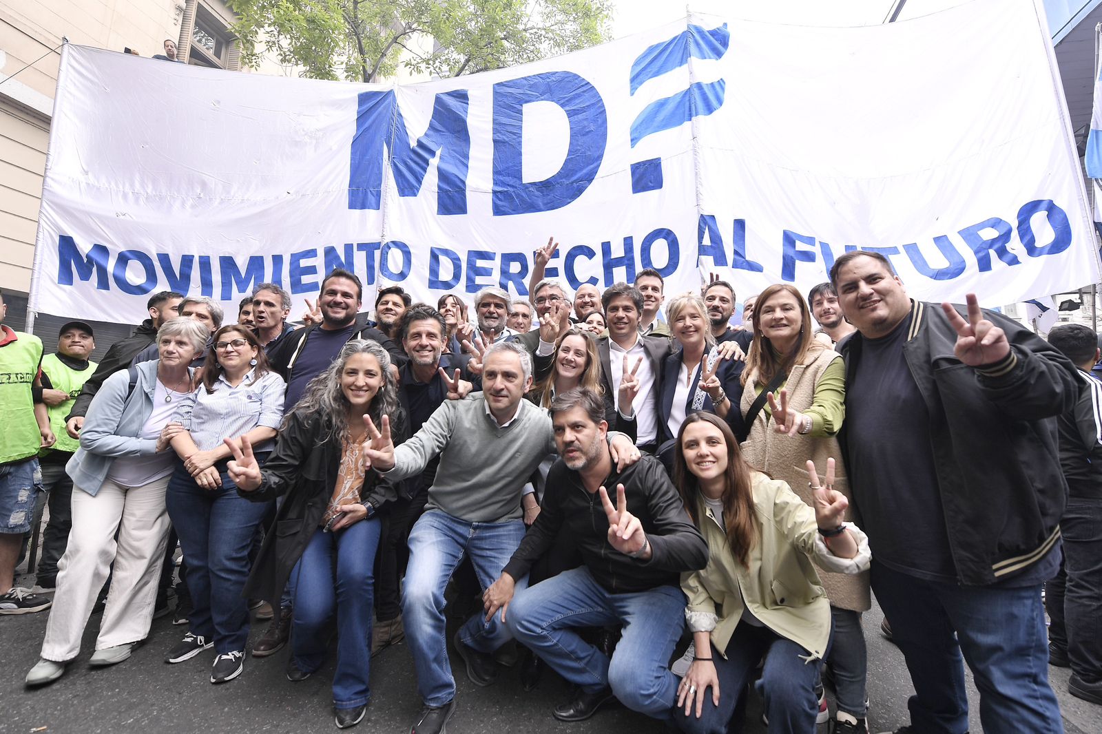 kicillof en caravana 17 de octubre
