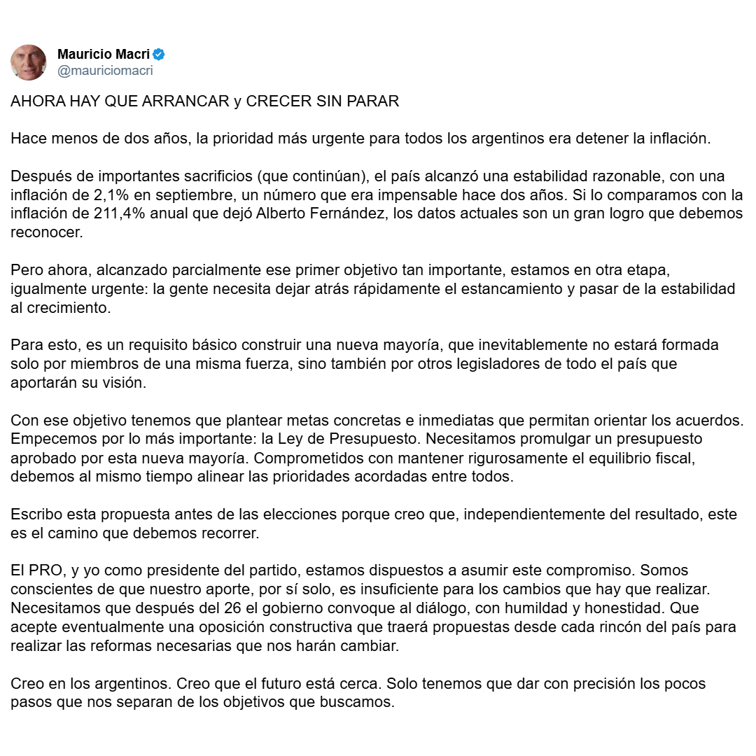 tuit macri