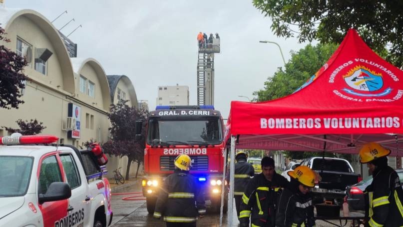 Incendio bahia blanca