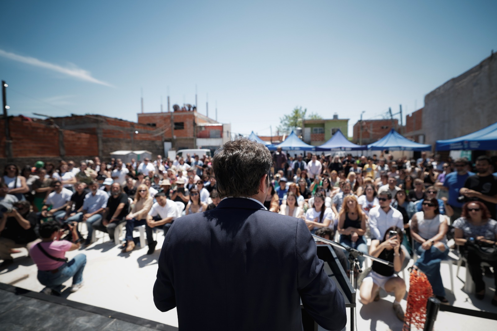 Kicillof en Lomas - 2