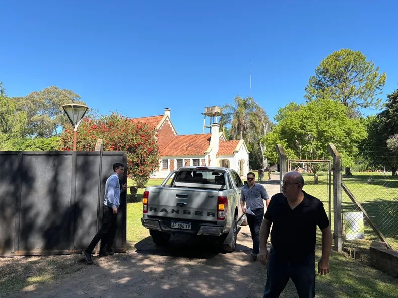 La Casona, del ministerio de Desarrollo Agrario, en el Parque Pereyra Iraola.