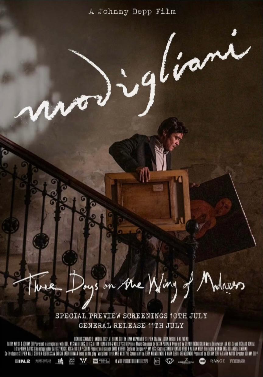 Modigliani, la película dirigida por Johnny Depp