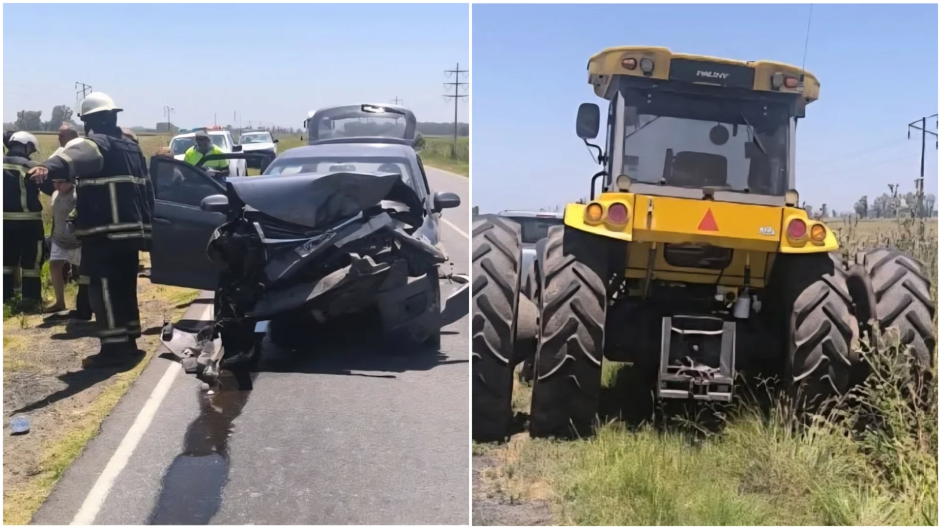 Accidente en Ruta 65: dos personas heridas tras choque entre un auto y ...