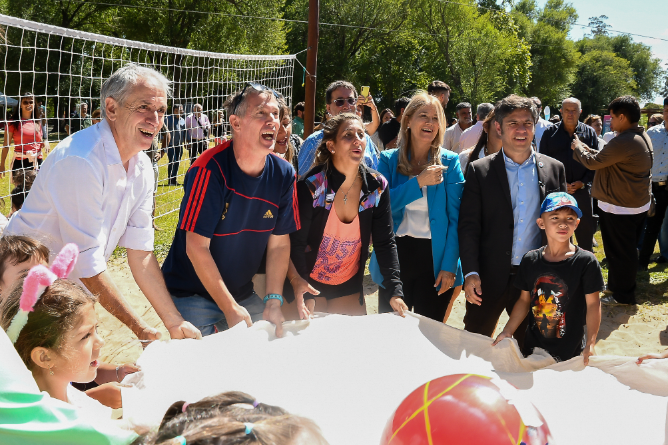 kicillof chascomús escuela verano
