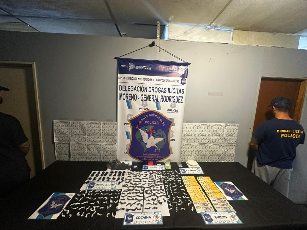 allanamiento droga gral rodríguez - 2