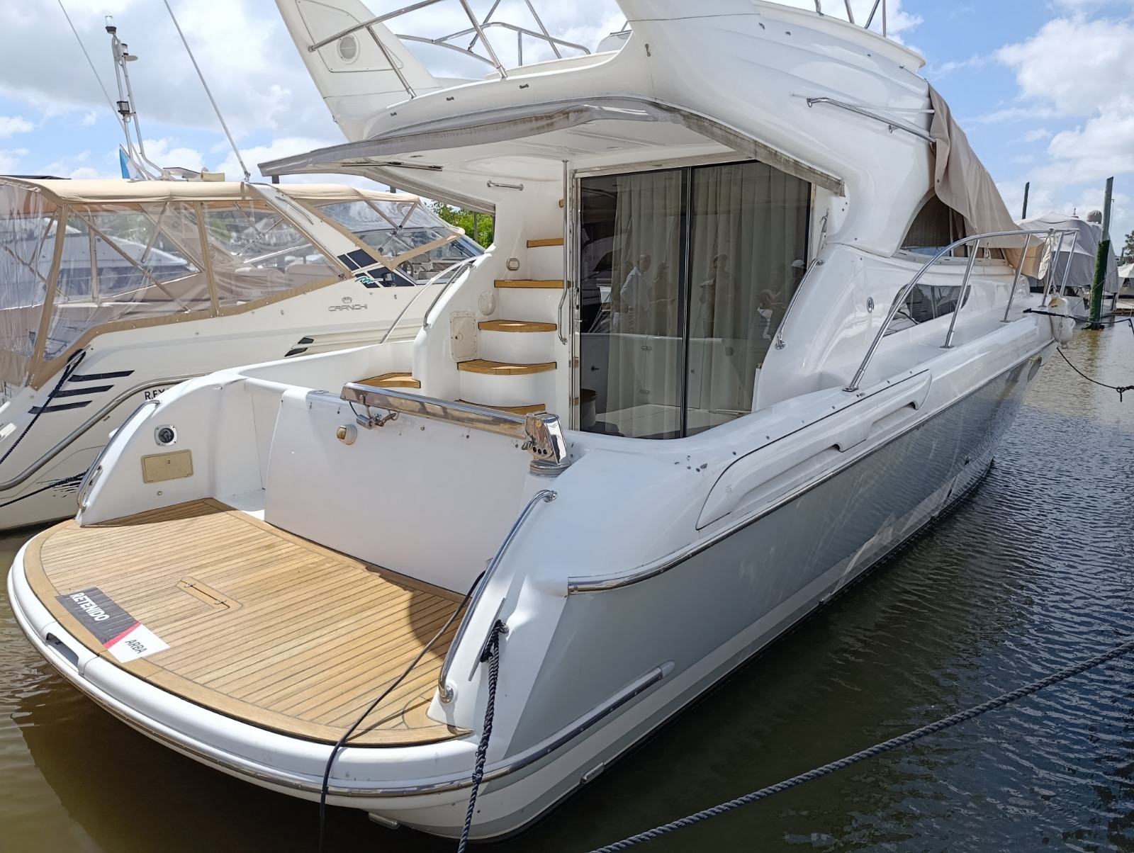 Arba retuvo embarcaciones en San Fernando.