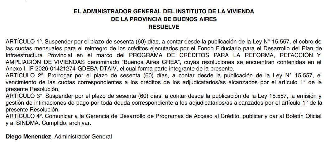 resolución buenos aires crea