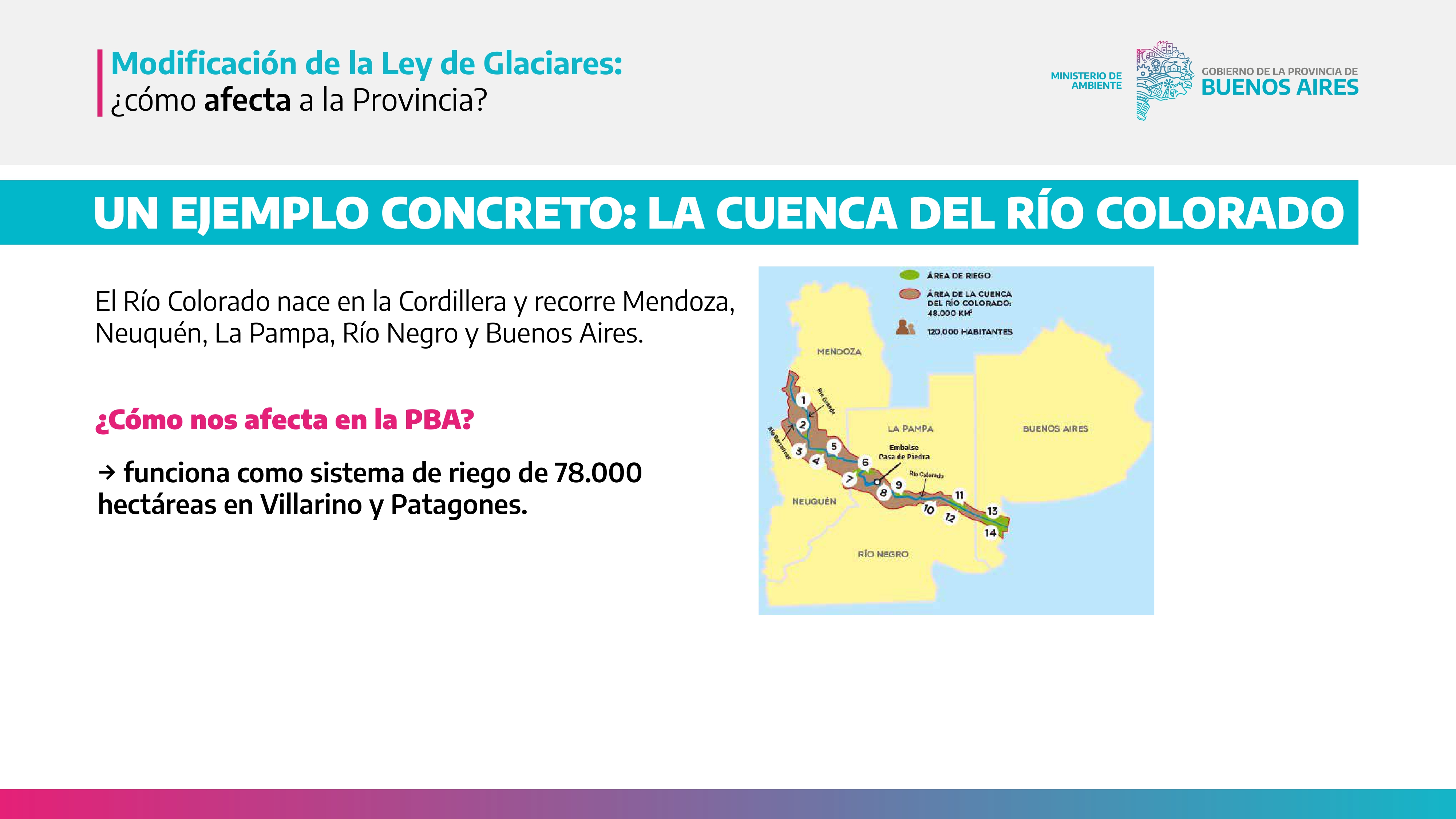 cuenca río salado - glaciares