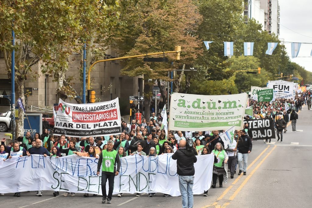 Docentes de la UNMDP decretan una semana de paro en rechazo al ...