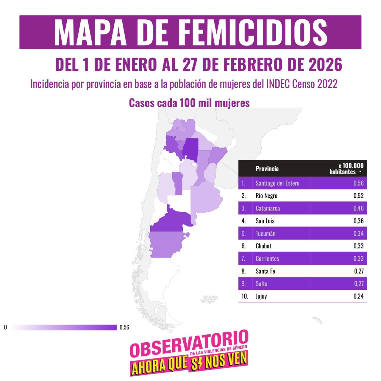 mapa de femicidios