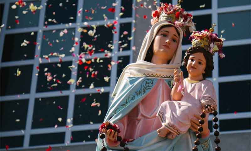 San Nicolás: Miles de fieles por el 39 aniversario de la aparición de la Virgen