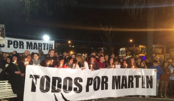 Escobar: Marcha del silencio por el chico asesinado en una entradera