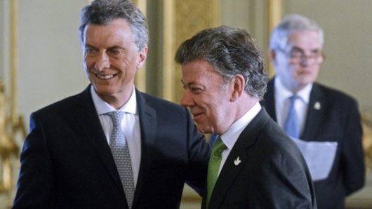 Tras la incorporación de Argentina a la Alianza del Pacífico, Macri viaja a Colombia