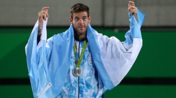 Medalla de plata: Tandil recibe a Del Potro tras los Juegos Olímpicos 