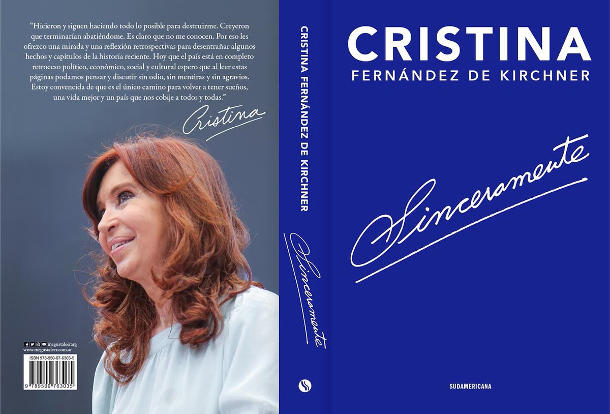 Antes de su presentación, desde Cambiemos lapidaron el libro de Cristina titulado “Sinceramente”